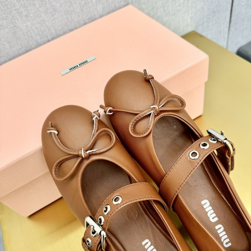 Miu Miu flat shoes